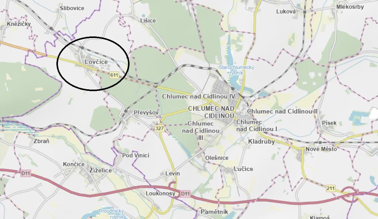 Prodej pozemku 527 m², Lovčice, Královéhradecký kraj Prodej pozemku 527 m², Lovčice, Královéhradecký kraj