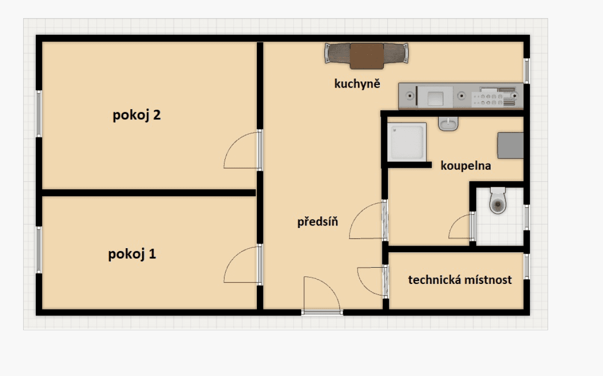 Prodej bytu 2+1 65 m², Aviatiků, Ostrava, Moravskoslezský kraj Prodej bytu 2+1 65 m², Aviatiků, Ostrava, Moravskoslezský kraj