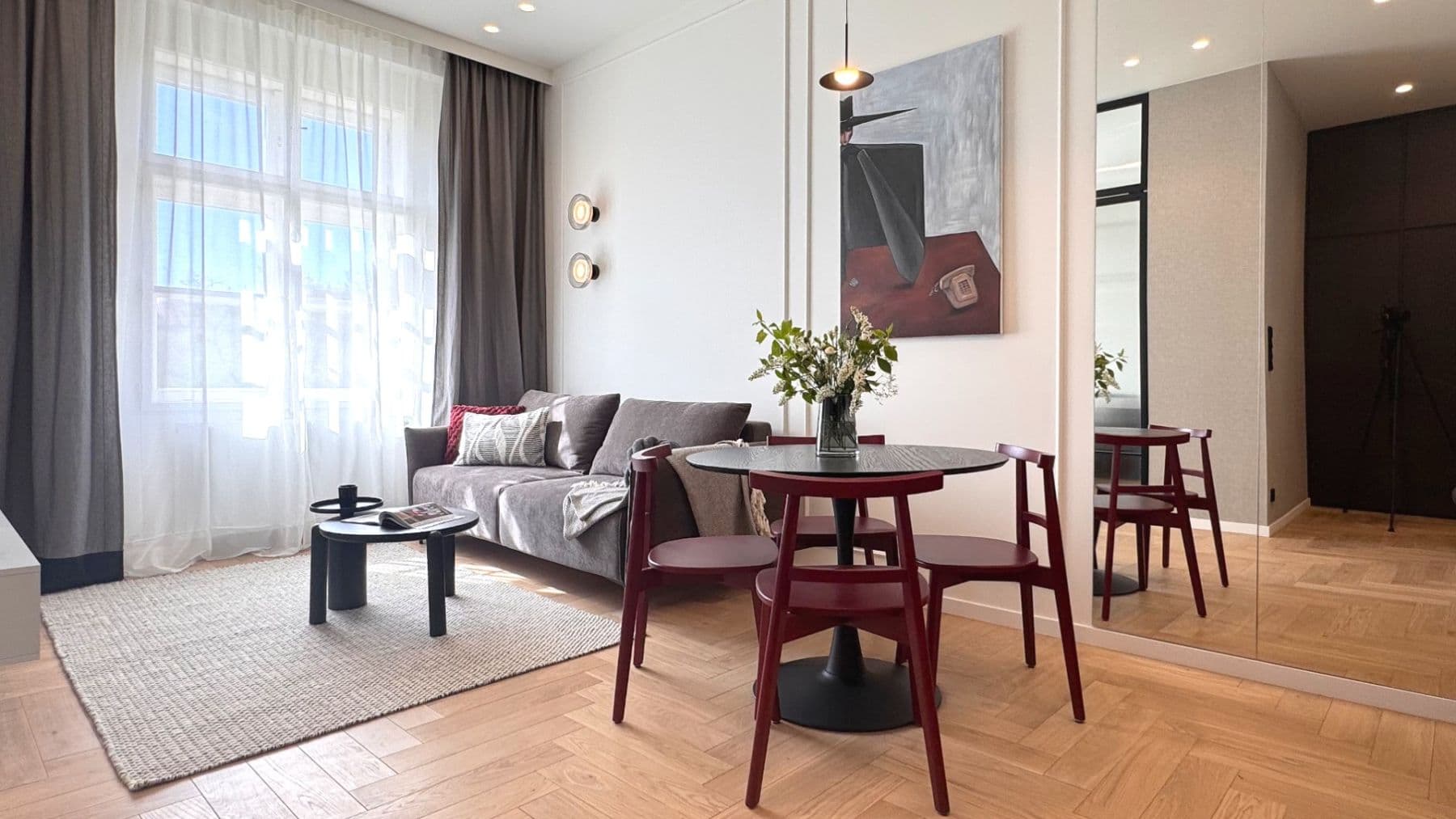 Pronájem bytu 2+kk 41 m², Karlínské náměstí, Praha, Praha Pronájem bytu 2+kk 41 m², Karlínské náměstí, Praha, Praha