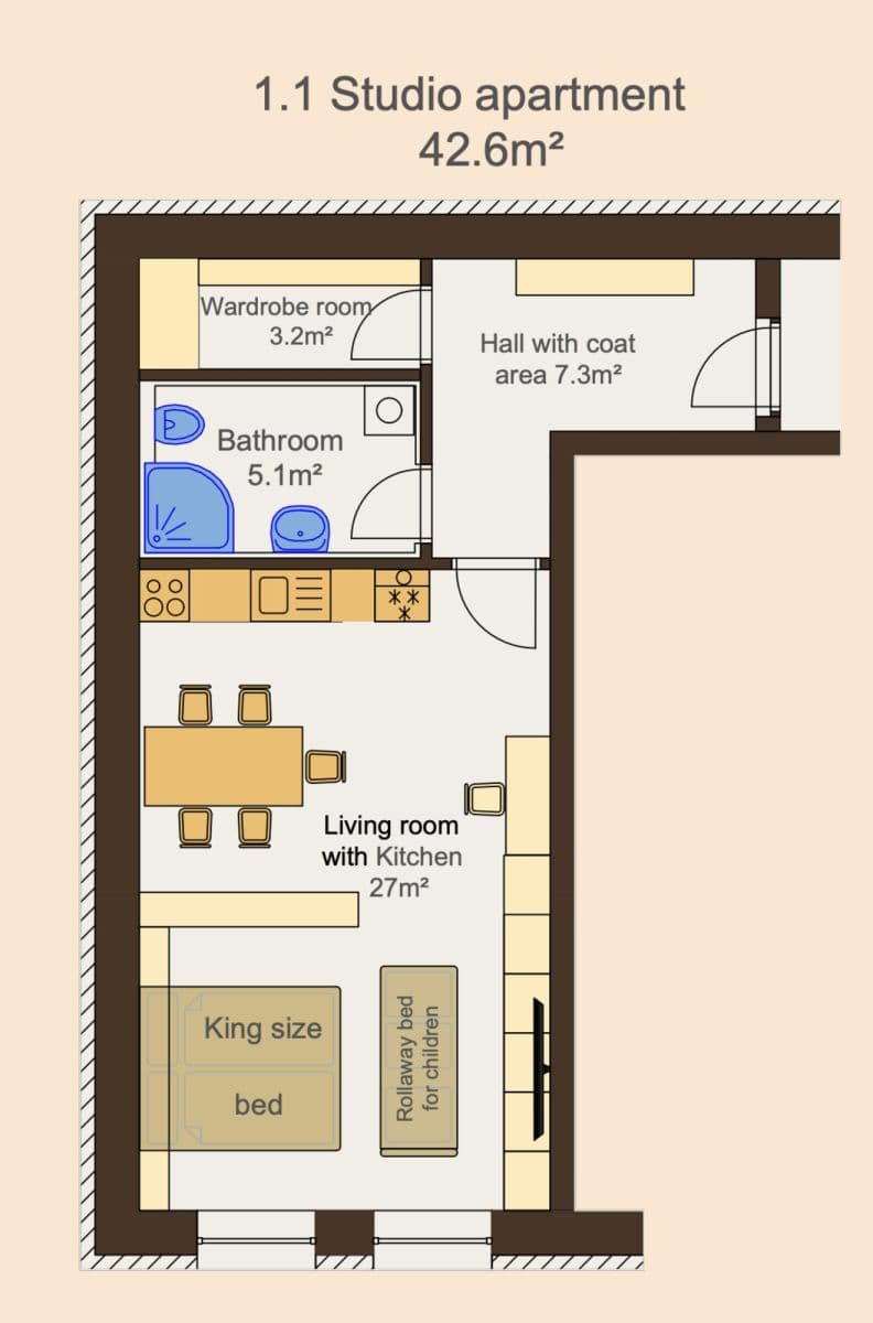Pronájem bytu 42 m², Zbraslavská, Praha, Praha Pronájem bytu 42 m², Zbraslavská, Praha, Praha