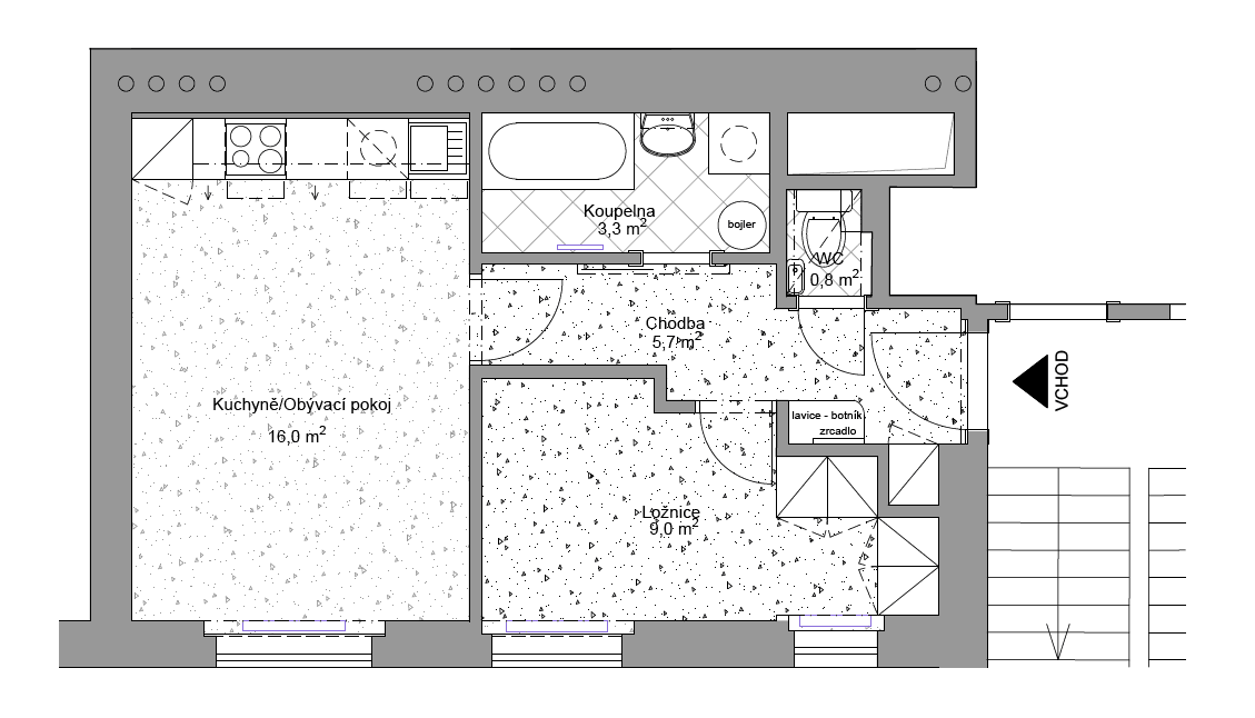 Pronájem bytu 2+kk 35 m², Nuselská, Praha, Praha Pronájem bytu 2+kk 35 m², Nuselská, Praha, Praha