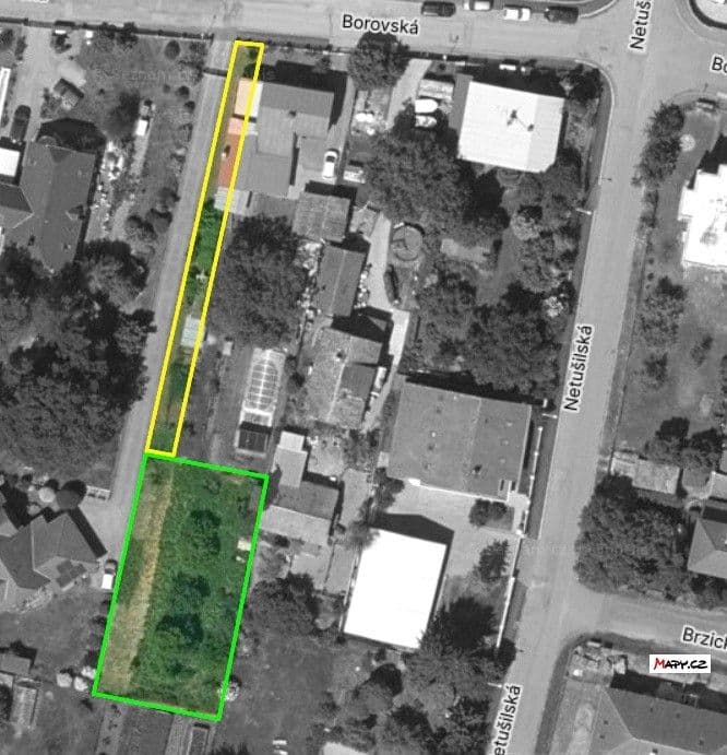 Prodej pozemku 853 m², Borovská, Praha, Praha Prodej pozemku 853 m², Borovská, Praha, Praha