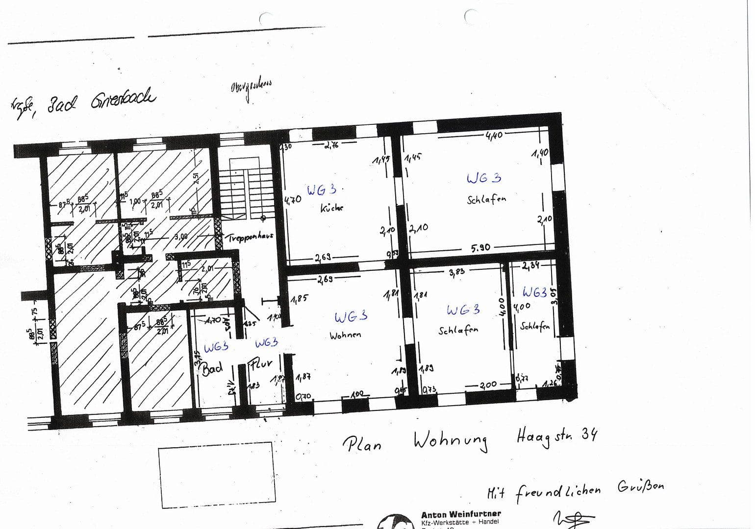 Prodej domu 203 m², pozemek 415 m², Haagstr.34, Bad Griesbach i.Rottal, Bavorsko Prodej domu 203 m², pozemek 415 m², Haagstr.34, Bad Griesbach i.Rottal, Bavorsko