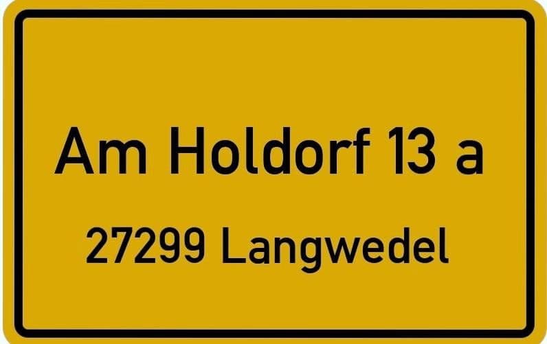 Prodej pozemku 455 m², Am Holdorf 13 a, Langwedel, Dolní Sasko Prodej pozemku 455 m², Am Holdorf 13 a, Langwedel, Dolní Sasko