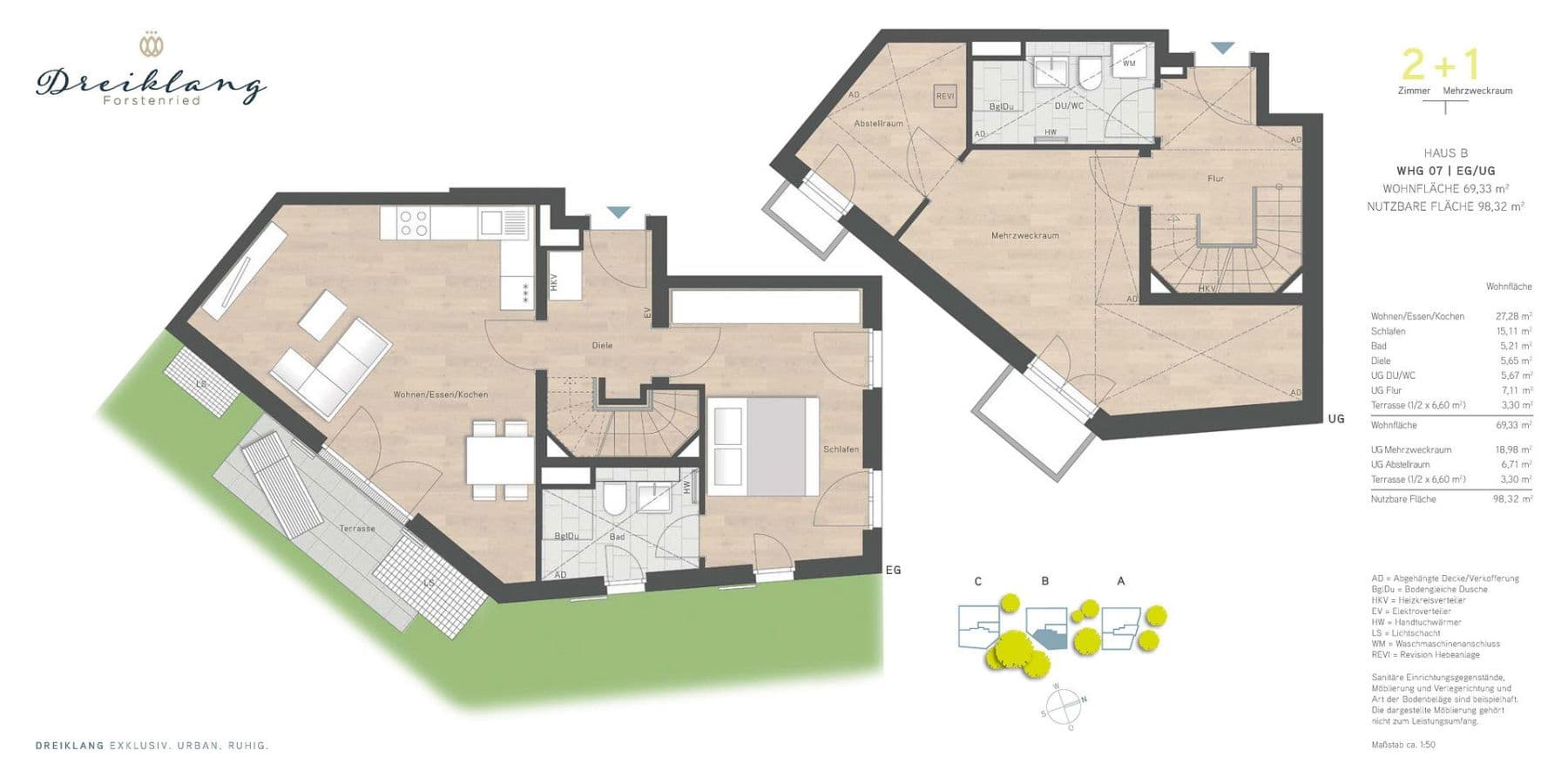 Prodej bytu 3+1 79 m², Bauweberstraße 1c, München Forstenried, Bavorsko Prodej bytu 3+1 79 m², Bauweberstraße 1c, München Forstenried, Bavorsko