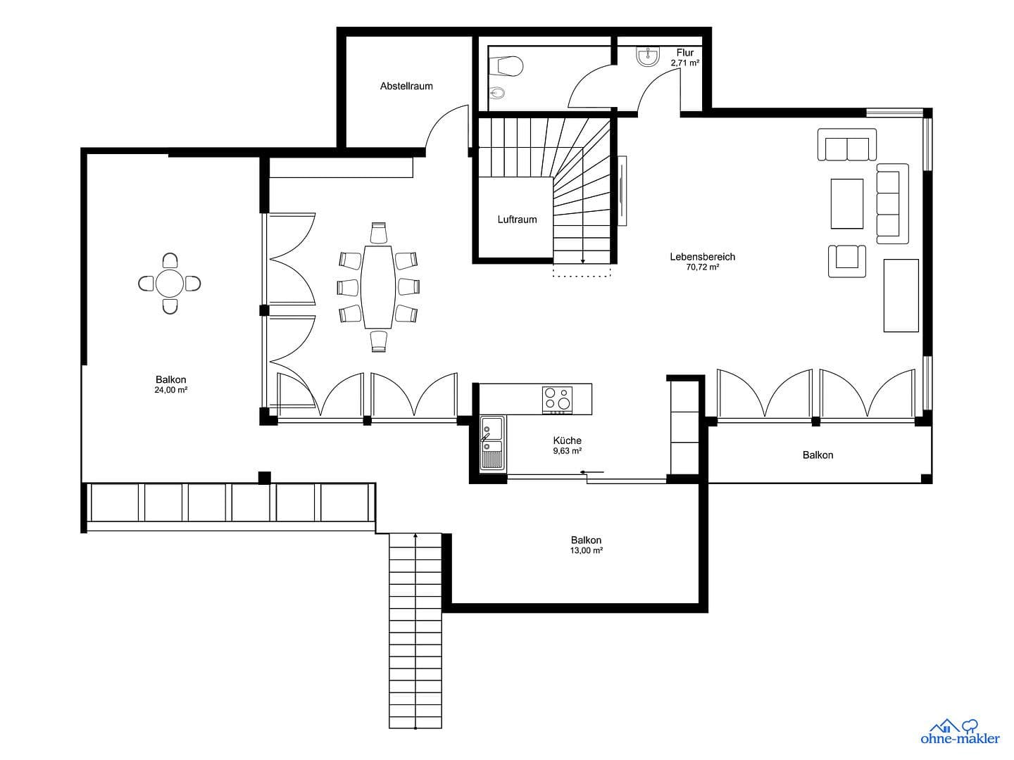 Prodej domu 216 m², pozemek 1.200 m², Oberwesel, Porýní-Falc Prodej domu 216 m², pozemek 1.200 m², Oberwesel, Porýní-Falc