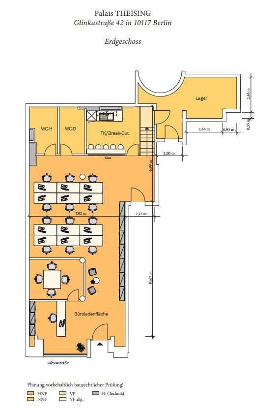 Pronájem nebytového prostoru 155 m², Berlin, Berlín Pronájem nebytového prostoru 155 m², Berlin, Berlín