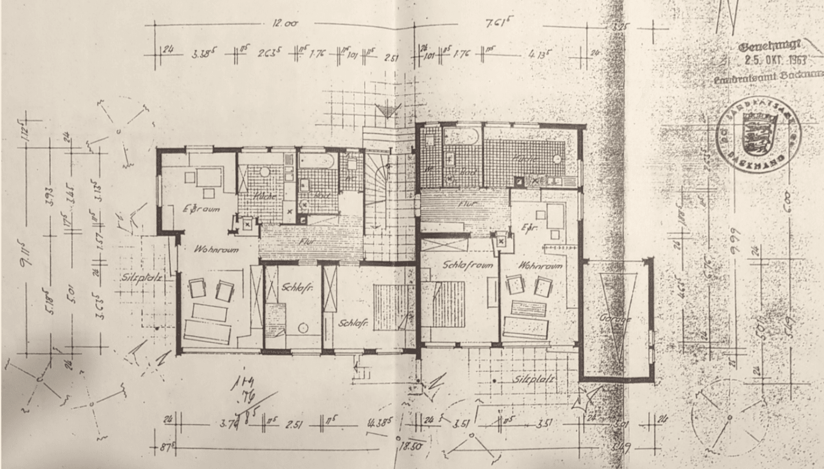 Pronájem bytu 2+kk 72 m², Backnang, Bádensko-Württembersko Pronájem bytu 2+kk 72 m², Backnang, Bádensko-Württembersko