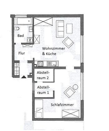 Pronájem bytu 2+1 64 m², Ziegeleiweg 27, Neustadt in Holstein, Šlesvicko-Holštýnsko Pronájem bytu 2+1 64 m², Ziegeleiweg 27, Neustadt in Holstein, Šlesvicko-Holštýnsko