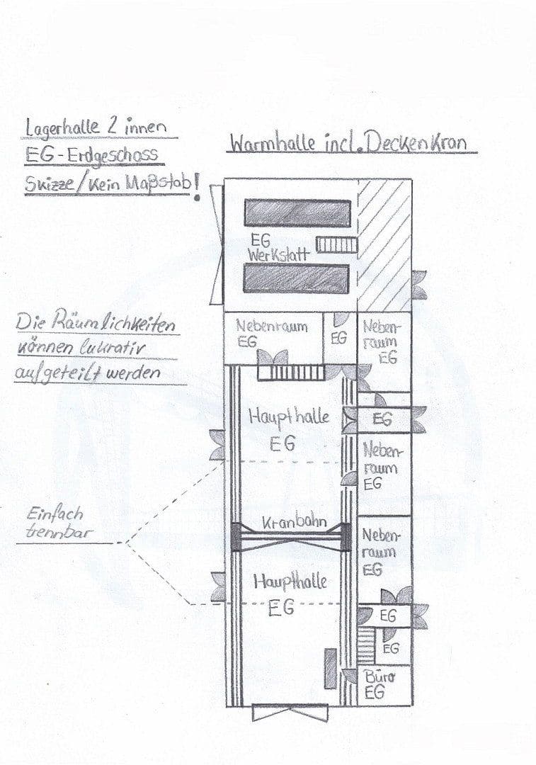 Pronájem nebytového prostoru 1.400 m², Nízké, Sasko Pronájem nebytového prostoru 1.400 m², Nízké, Sasko