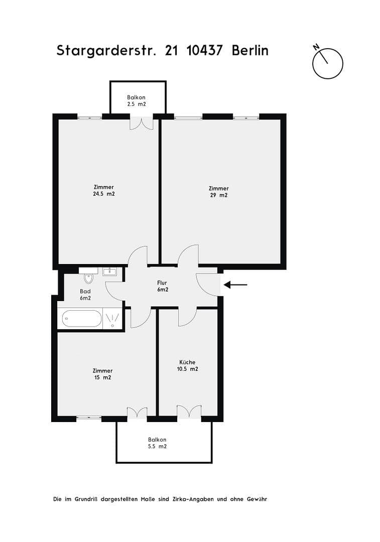Prodej bytu 3+1 95 m², Stargarderstr. 21, Berlin, Berlín Prodej bytu 3+1 95 m², Stargarderstr. 21, Berlin, Berlín