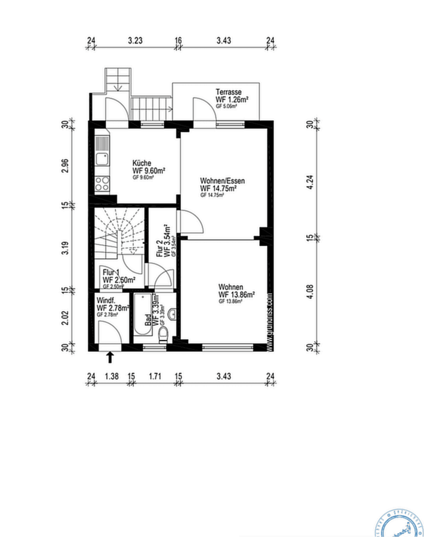 Prodej domu 143 m², pozemek 319 m², Bremerhaven, Bremen Prodej domu 143 m², pozemek 319 m², Bremerhaven, Bremen
