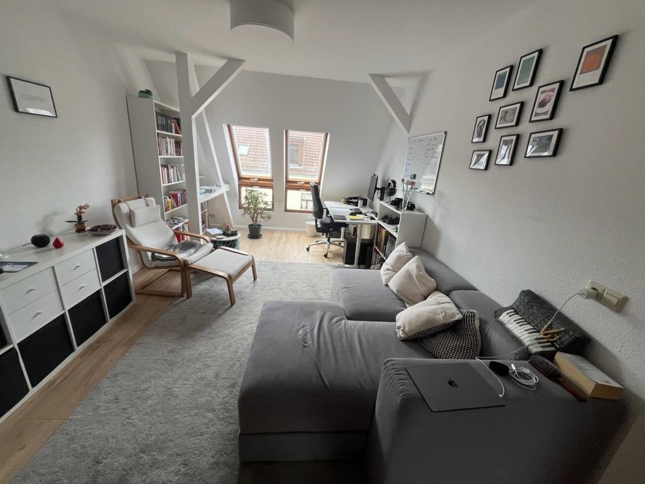 Pronájem bytu 2+1 58 m², Am Meilenstein 14, Leipzig, Sasko Pronájem bytu 2+1 58 m², Am Meilenstein 14, Leipzig, Sasko