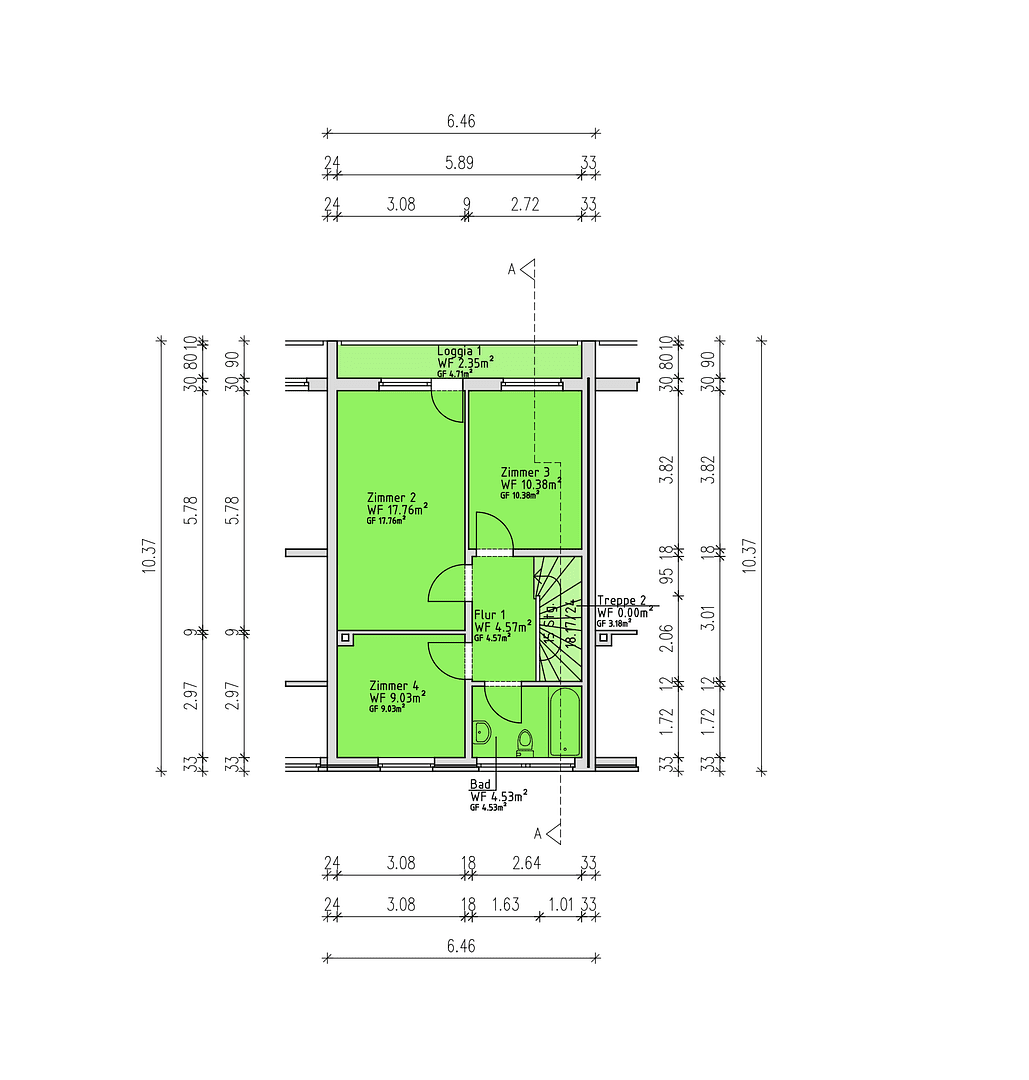 Pronájem domu 95 m², pozemek 243 m², Am Rehmenfeld, Zeven, Dolní Sasko Pronájem domu 95 m², pozemek 243 m², Am Rehmenfeld, Zeven, Dolní Sasko