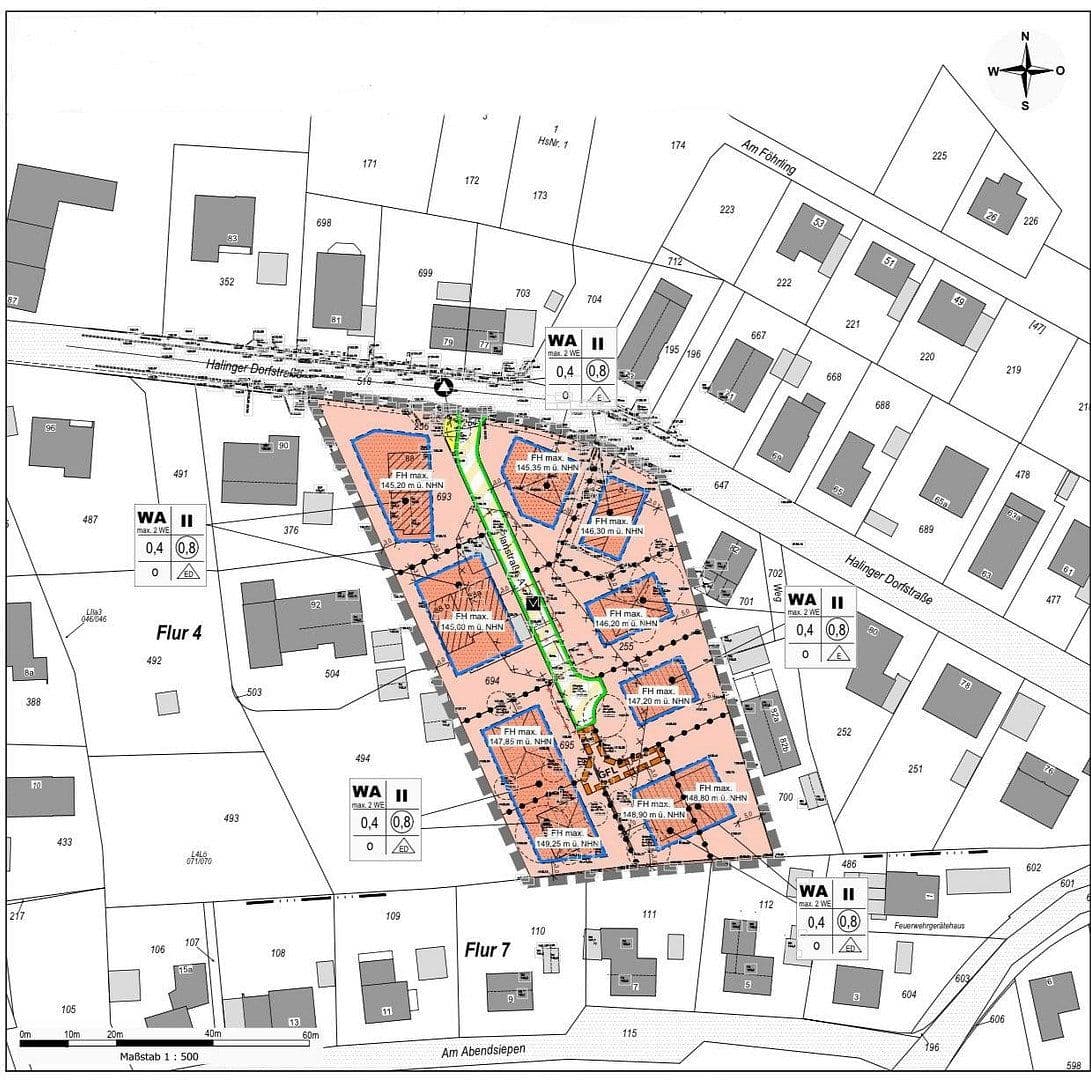 Prodej pozemku 431 m², Halinger Dorfstraße, Menden (Sauerland), Severní Porýní-Vestfálsko Prodej pozemku 431 m², Halinger Dorfstraße, Menden (Sauerland), Severní Porýní-Vestfálsko