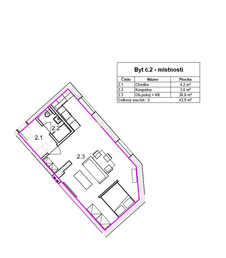 Prodej bytu 1+kk 44 m², Mostecká, Dobřany, Plzeňský kraj Prodej bytu 1+kk 44 m², Mostecká, Dobřany, Plzeňský kraj
