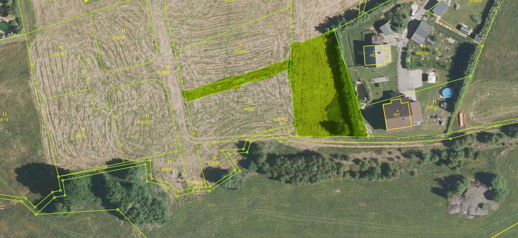 Prodej pozemku 1.563 m², Zdíkov, Jihočeský kraj Prodej pozemku 1.563 m², Zdíkov, Jihočeský kraj