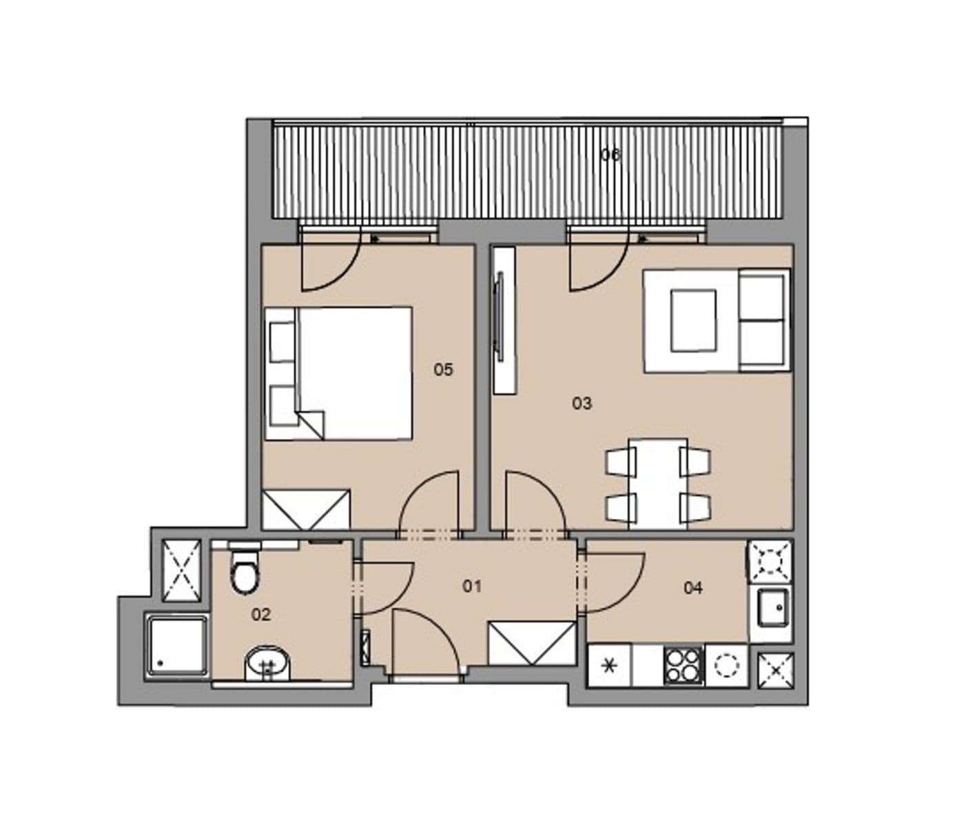 Pronájem bytu 2+1 45 m², Magisterská, Plzeň, Plzeňský kraj Pronájem bytu 2+1 45 m², Magisterská, Plzeň, Plzeňský kraj