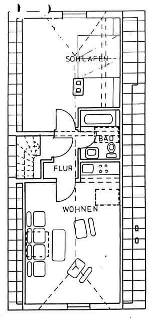 Pronájem bytu 2+1 52 m², Große Gildewart 17, Osnabrück, Dolní Sasko Pronájem bytu 2+1 52 m², Große Gildewart 17, Osnabrück, Dolní Sasko