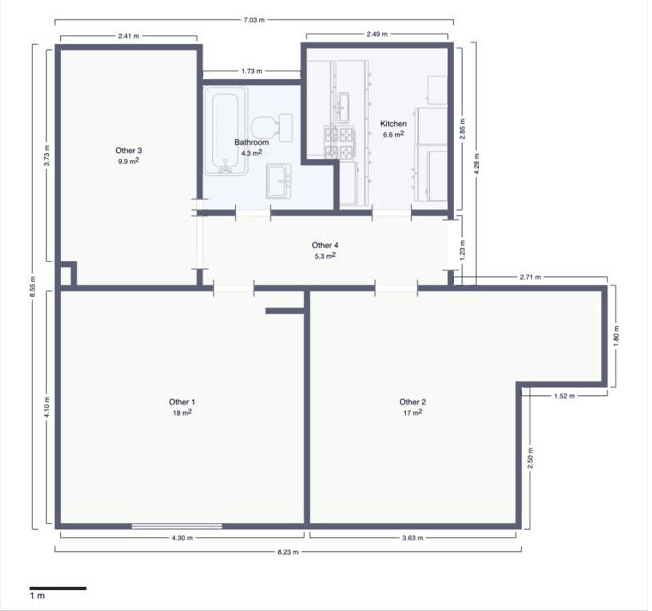 Pronájem bytu 3+1 60 m², Herne, Severní Porýní-Vestfálsko Pronájem bytu 3+1 60 m², Herne, Severní Porýní-Vestfálsko