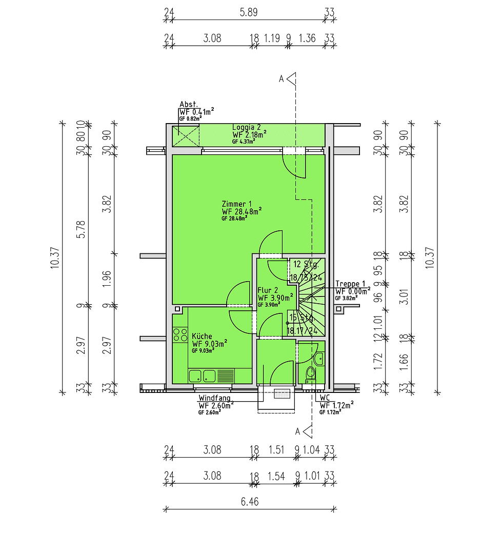 Pronájem domu 95 m², pozemek 243 m², Am Rehmenfeld, Zeven, Dolní Sasko Pronájem domu 95 m², pozemek 243 m², Am Rehmenfeld, Zeven, Dolní Sasko