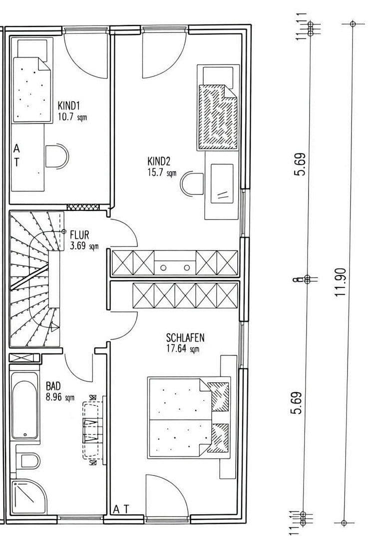 Prodej domu 155 m², pozemek 370 m², Eschborn, Hessen Prodej domu 155 m², pozemek 370 m², Eschborn, Hessen