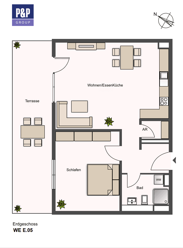 Pronájem bytu 2+1 67 m², Lange Straße 65, Fürth, Bavorsko Pronájem bytu 2+1 67 m², Lange Straße 65, Fürth, Bavorsko
