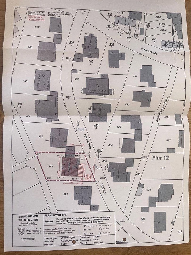 Prodej domu 206 m², pozemek 894 m², Roßdorf, Hessen Prodej domu 206 m², pozemek 894 m², Roßdorf, Hessen