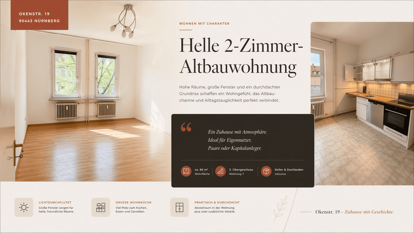 Prodej bytu 2+1 66 m², Okenstr. 19, Nürnberg, Bavorsko Prodej bytu 2+1 66 m², Okenstr. 19, Nürnberg, Bavorsko