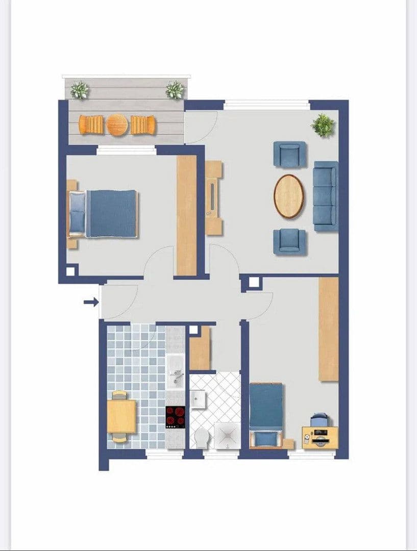Prodej bytu 3+1 71 m², Regensburg, Bavorsko Prodej bytu 3+1 71 m², Regensburg, Bavorsko