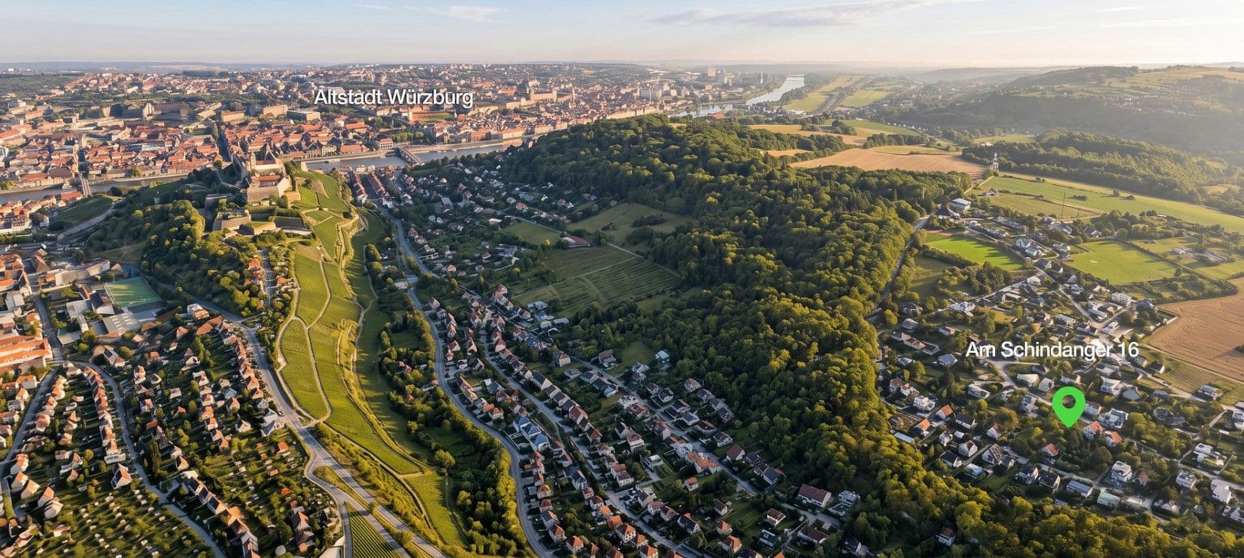 Prodej pozemku 783 m², Am Schindanger 16, Höchberg, Bavorsko Prodej pozemku 783 m², Am Schindanger 16, Höchberg, Bavorsko