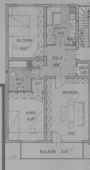 Pronájem bytu 3+kk 83 m², Borgmannshof 32, Gelsenkirchen, Severní Porýní-Vestfálsko Pronájem bytu 3+kk 83 m², Borgmannshof 32, Gelsenkirchen, Severní Porýní-Vestfálsko