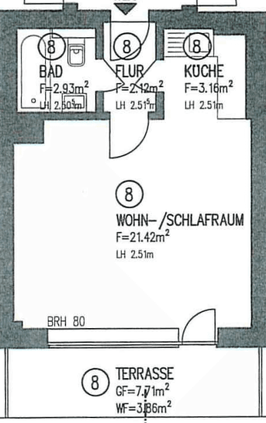 Pronájem bytu 1+1 34 m², Düsseldorf, Severní Porýní-Vestfálsko Pronájem bytu 1+1 34 m², Düsseldorf, Severní Porýní-Vestfálsko