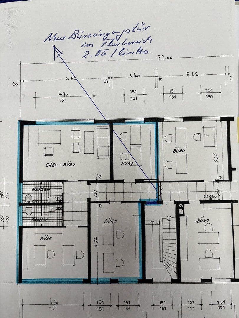 Pronájem kanceláře 111 m², Harpener Feld 33, Bochum, Severní Porýní-Vestfálsko Pronájem kanceláře 111 m², Harpener Feld 33, Bochum, Severní Porýní-Vestfálsko