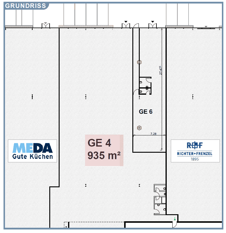 Pronájem nebytového prostoru 10.000 m², Bosenheimer Straße 280, Bad Kreuznach, Porýní-Falc Pronájem nebytového prostoru 10.000 m², Bosenheimer Straße 280, Bad Kreuznach, Porýní-Falc
