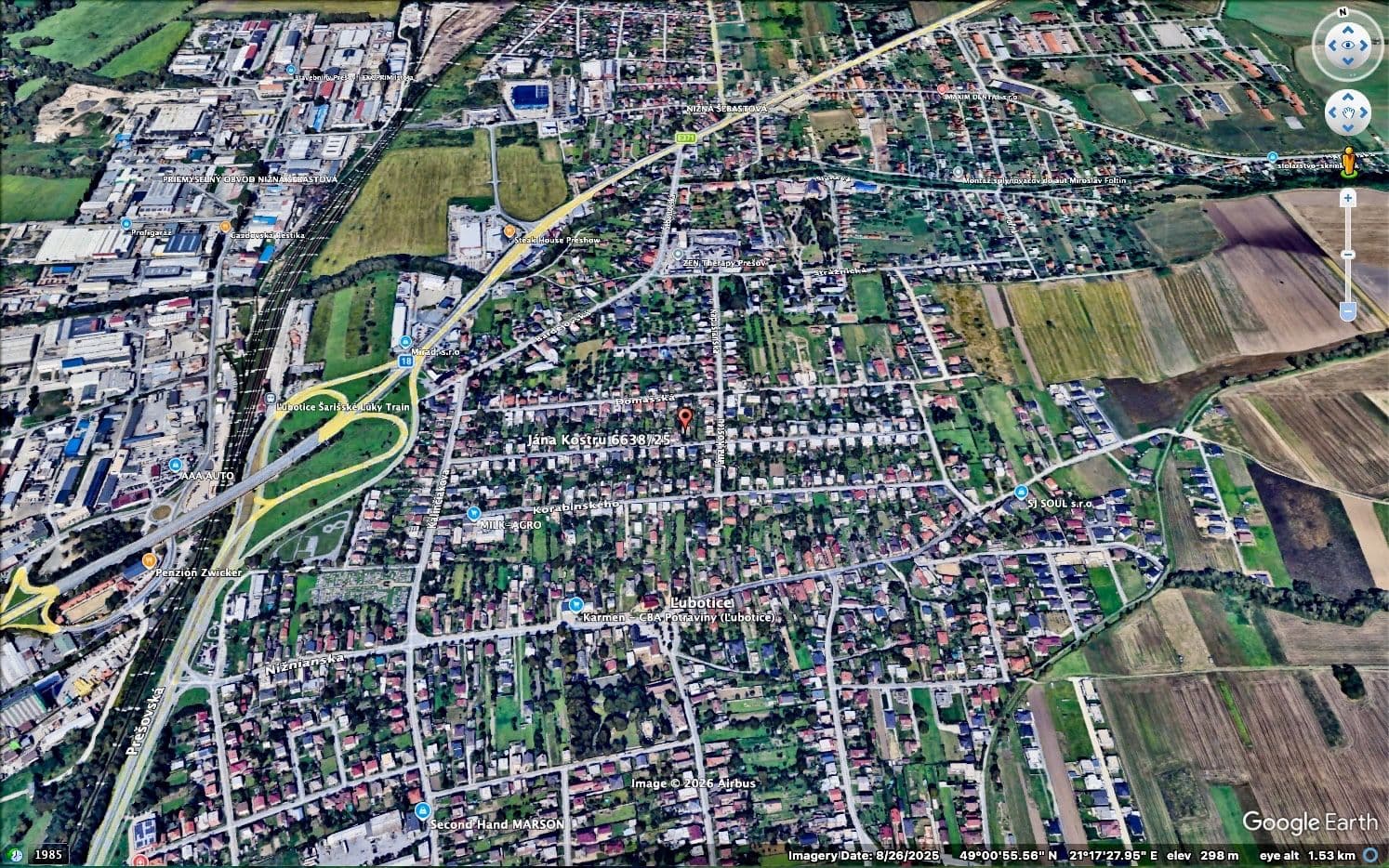 Prodej pozemku 2.692 m², Ľubotice, Prešovský kraj Prodej pozemku 2.692 m², Ľubotice, Prešovský kraj