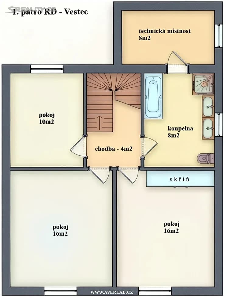 Prodej domu 165 m², pozemek 823 m², Vestecká, Vestec, Středočeský kraj Prodej domu 165 m², pozemek 823 m², Vestecká, Vestec, Středočeský kraj