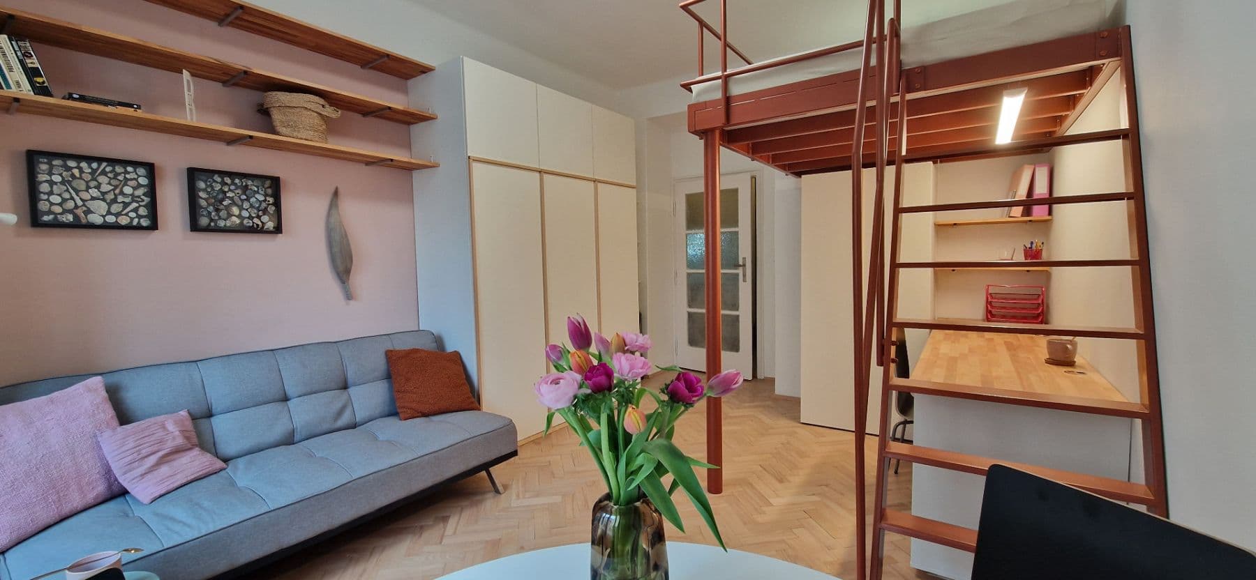 Pronájem bytu 1+kk 31 m², Jindřicha Plachty, Praha, Praha Pronájem bytu 1+kk 31 m², Jindřicha Plachty, Praha, Praha