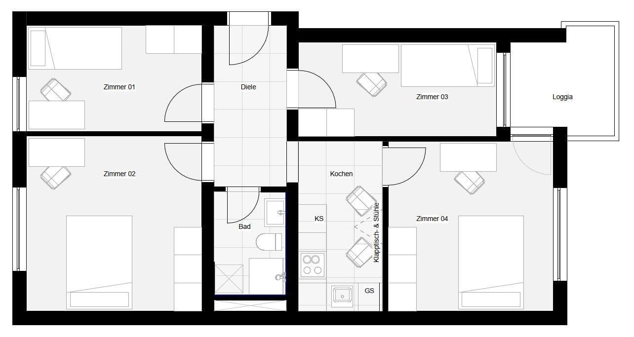 Prodej bytu 4+1 64 m², München, Bavorsko Prodej bytu 4+1 64 m², München, Bavorsko