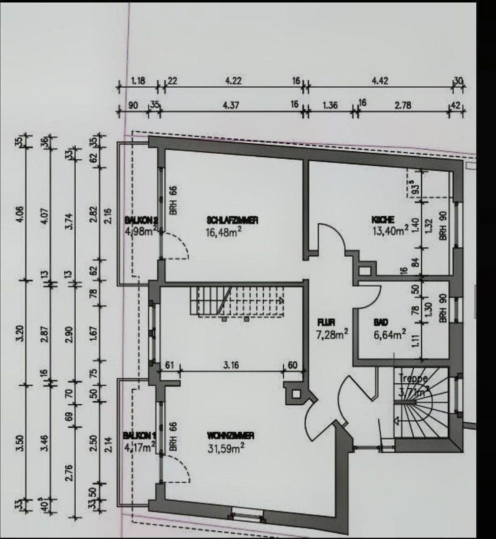 Pronájem bytu 3+1 120 m², Weinheim, Bádensko-Württembersko Pronájem bytu 3+1 120 m², Weinheim, Bádensko-Württembersko