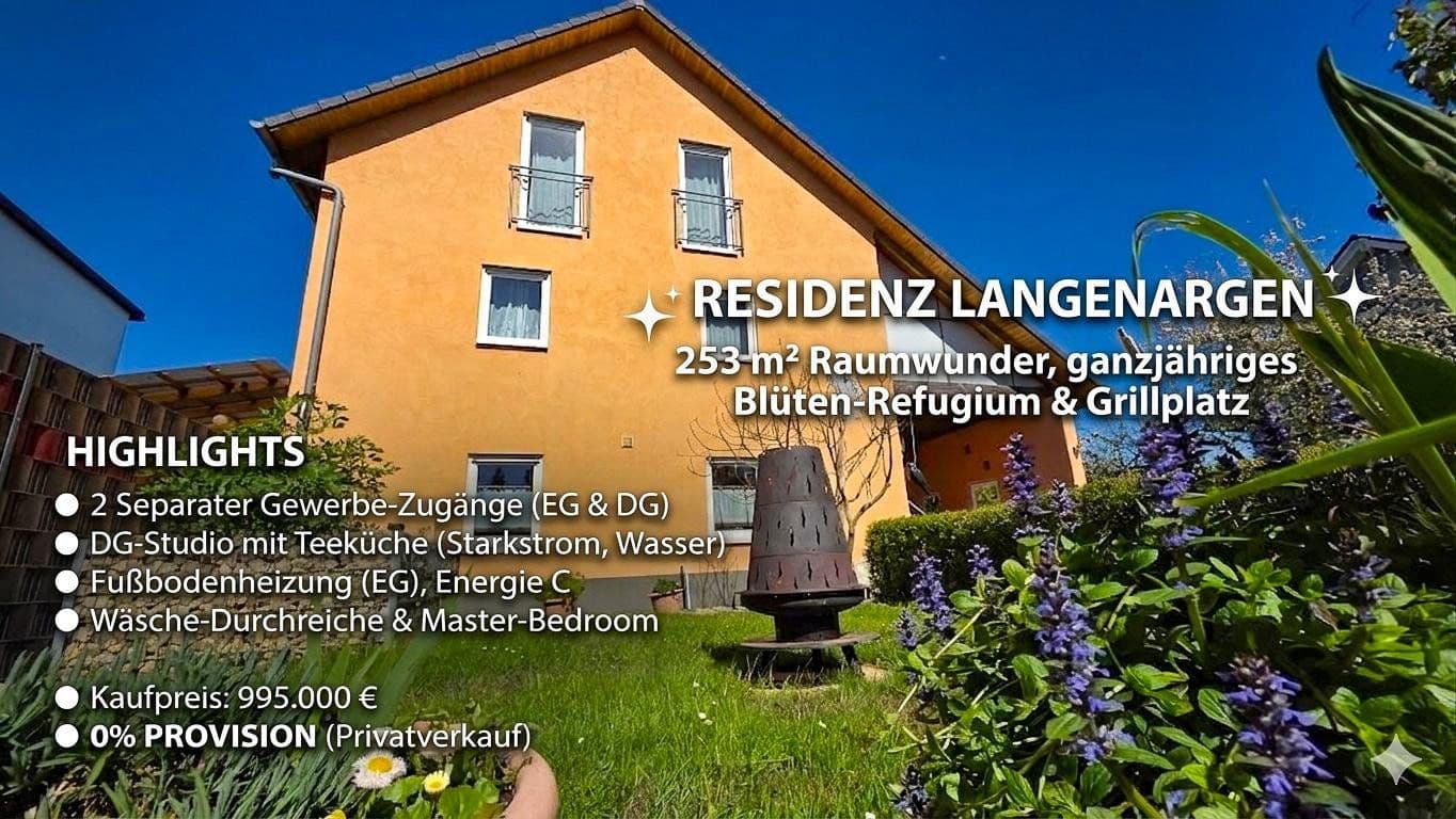 Prodej domu 253 m², pozemek 820 m², Langenargen, Bádensko-Württembersko Prodej domu 253 m², pozemek 820 m², Langenargen, Bádensko-Württembersko