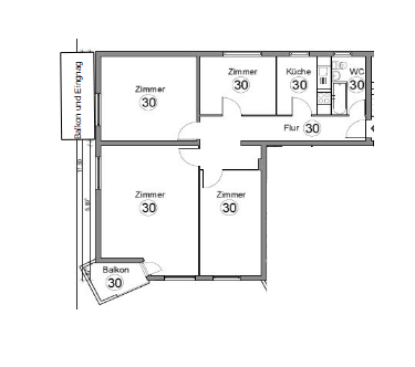 Pronájem kanceláře 98 m², Berlin, Berlín Pronájem kanceláře 98 m², Berlin, Berlín
