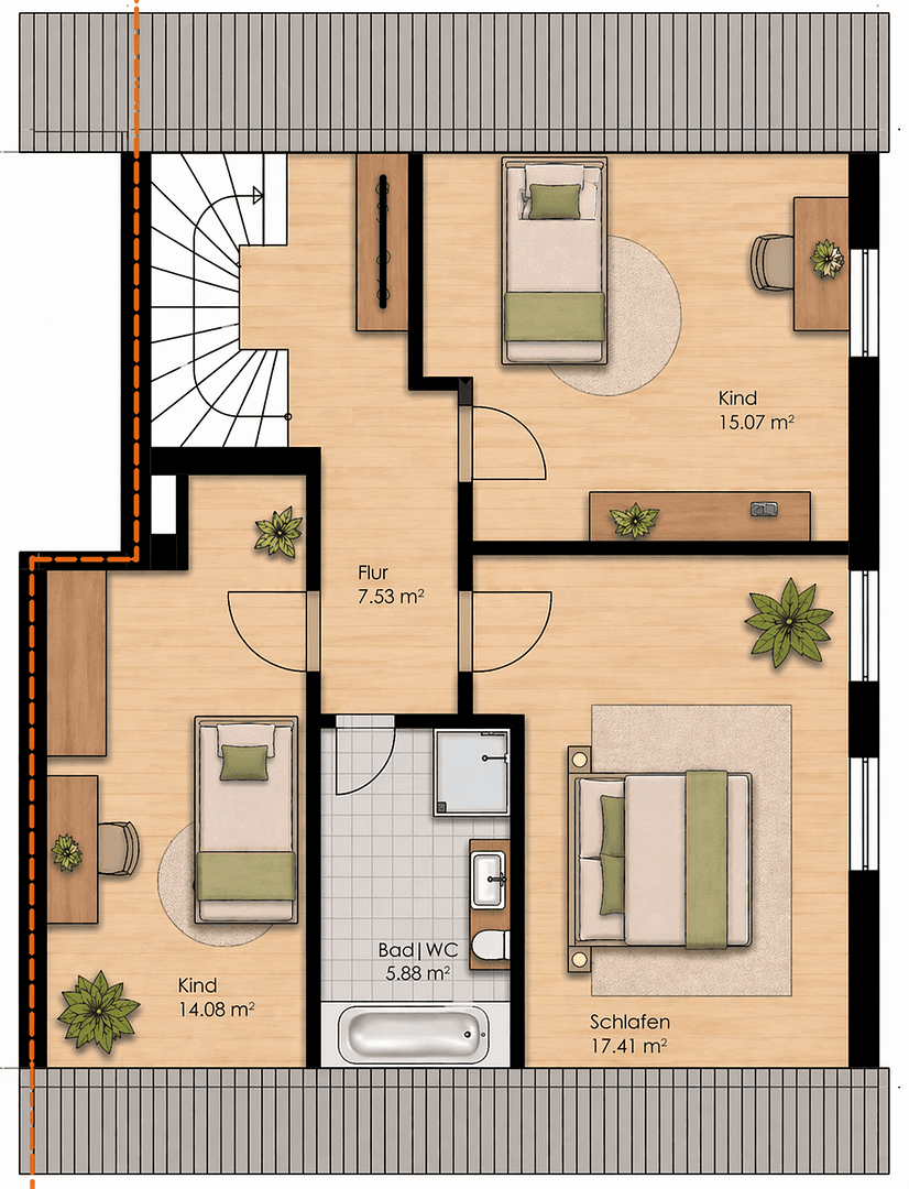 Prodej domu 147 m², pozemek 468 m², Wehrheim, Hessen Prodej domu 147 m², pozemek 468 m², Wehrheim, Hessen