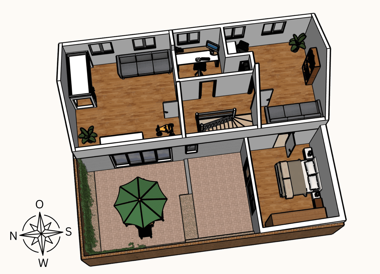 Prodej domu 104 m², pozemek 125 m², Kreuzstr. 10, Gransee, Braniborsko Prodej domu 104 m², pozemek 125 m², Kreuzstr. 10, Gransee, Braniborsko