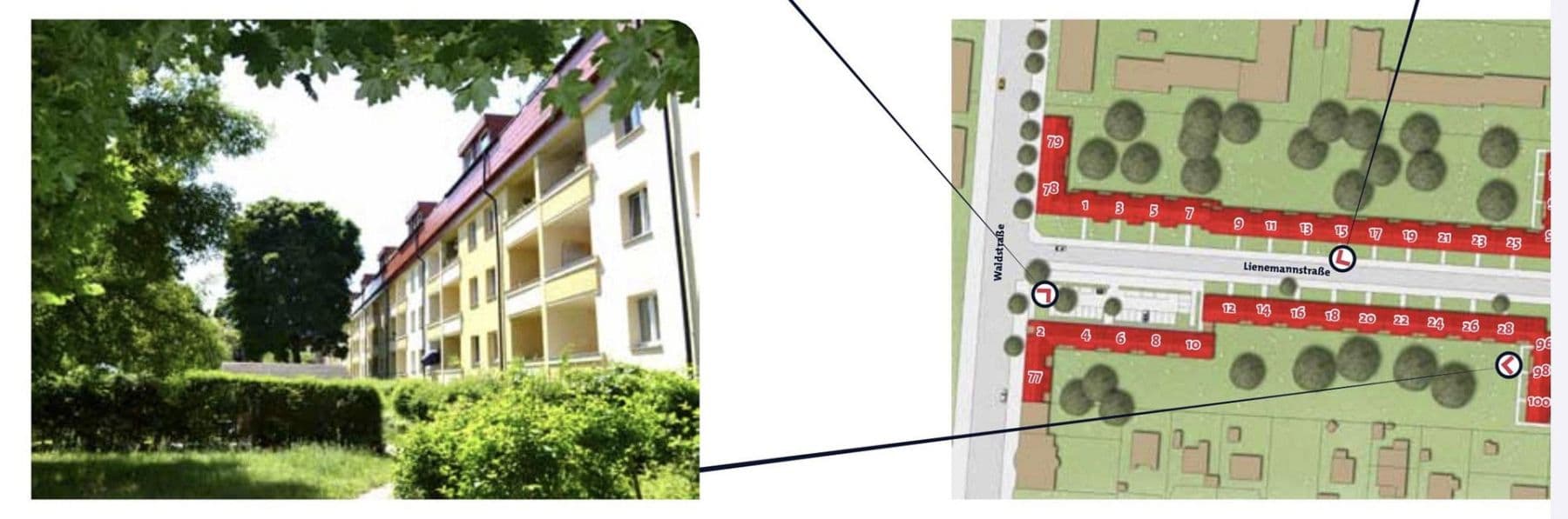Prodej bytu 2+1 46 m², Lienemannstraße, Berlin, Berlín Prodej bytu 2+1 46 m², Lienemannstraße, Berlin, Berlín