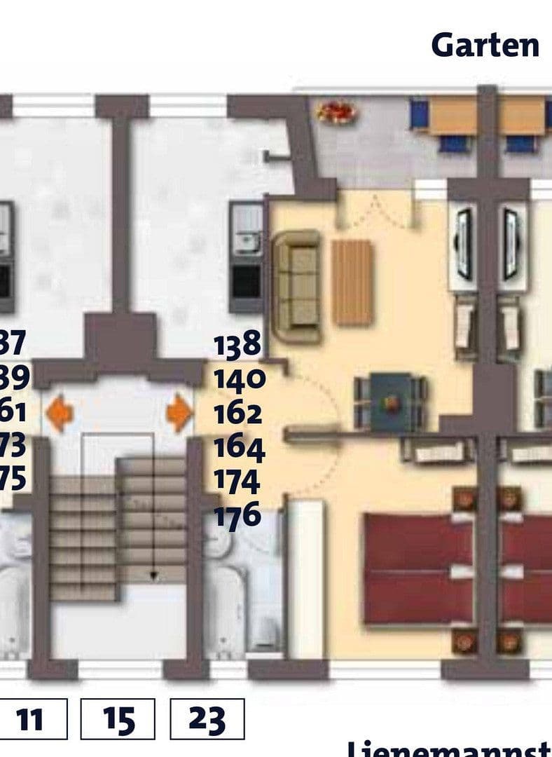 Prodej bytu 2+1 46 m², Lienemannstraße, Berlin, Berlín Prodej bytu 2+1 46 m², Lienemannstraße, Berlin, Berlín