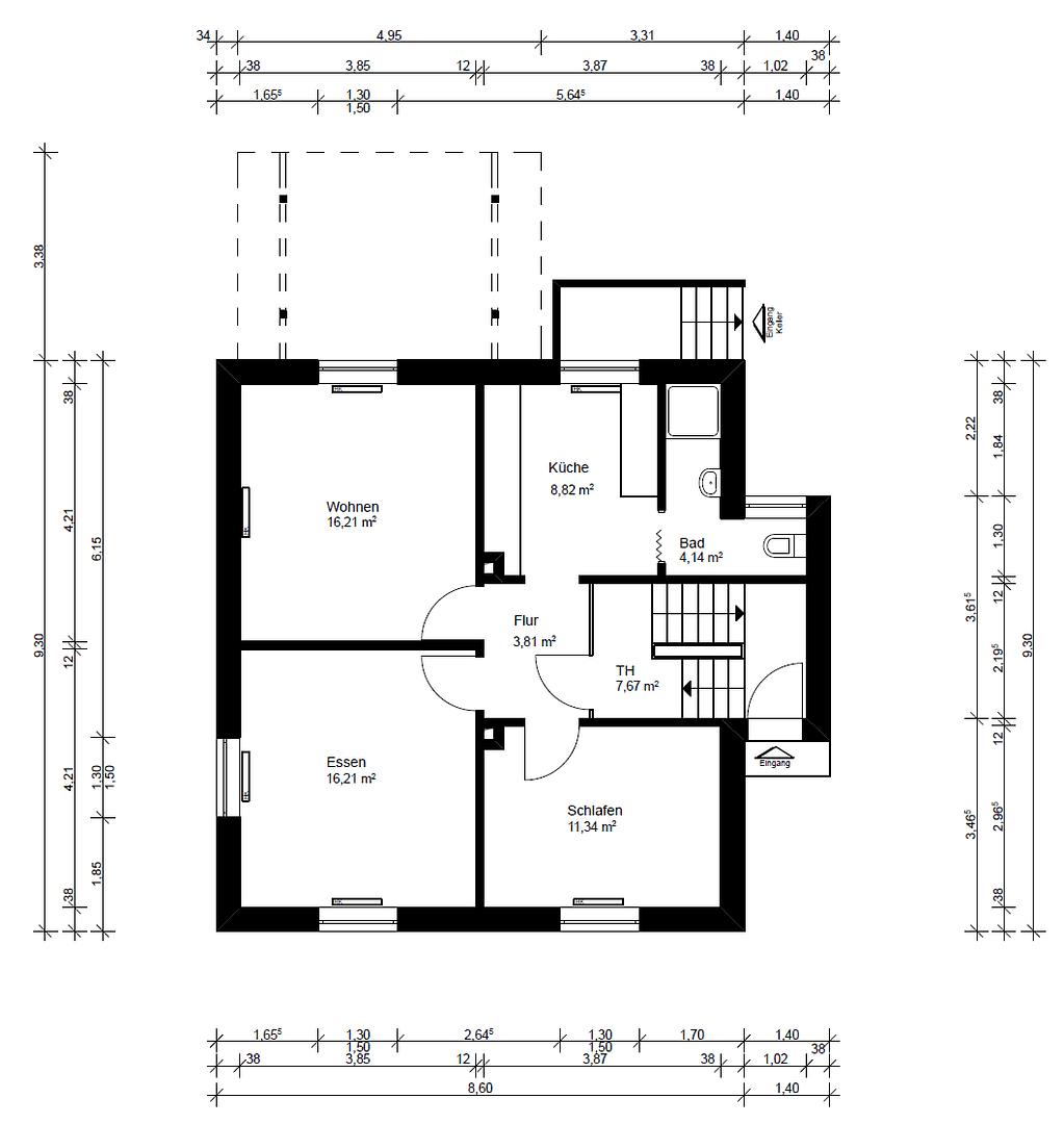 Prodej domu 191 m², pozemek 353 m², Butzbach, Hessen Prodej domu 191 m², pozemek 353 m², Butzbach, Hessen