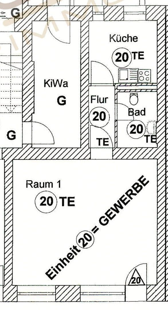Prodej kanceláře 91 m², Bänschstraße 74, Berlin, Berlín Prodej kanceláře 91 m², Bänschstraße 74, Berlin, Berlín