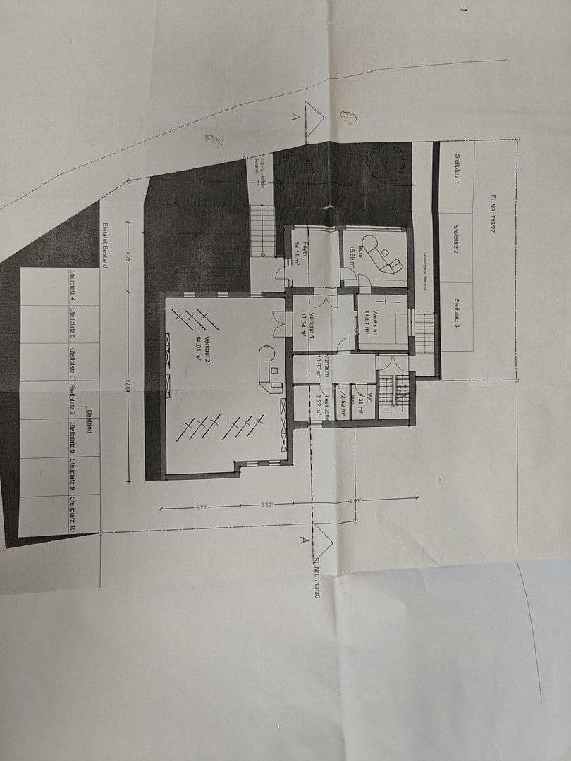 Pronájem kanceláře 240 m², Anbacherstr. 26, Gunzenhausen, Bavorsko Pronájem kanceláře 240 m², Anbacherstr. 26, Gunzenhausen, Bavorsko
