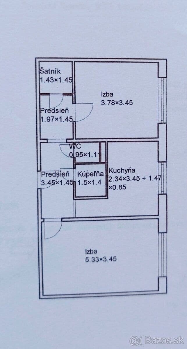 Prodej bytu 2+1 56 m², Pionierska, Považská Bystrica, Trenčiansky kraj Prodej bytu 2+1 56 m², Pionierska, Považská Bystrica, Trenčiansky kraj